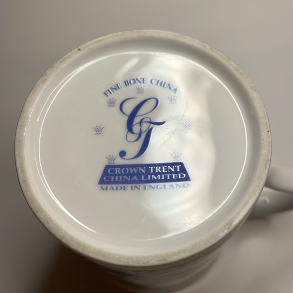 Crown Trent China Limited Fine Bone China Made in England Earl Grey Mug - Picture 8 of 11